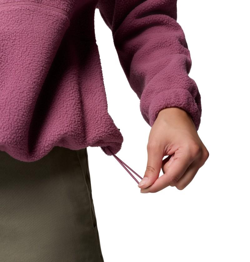 Timber Meadow Mtr Fleece Half-Zip - Womens - antique mauve 1