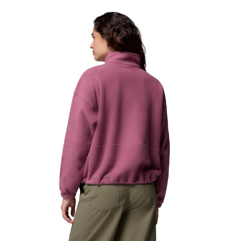 Timber Meadow Mtr Fleece Half-Zip - Womens - antique mauve 1