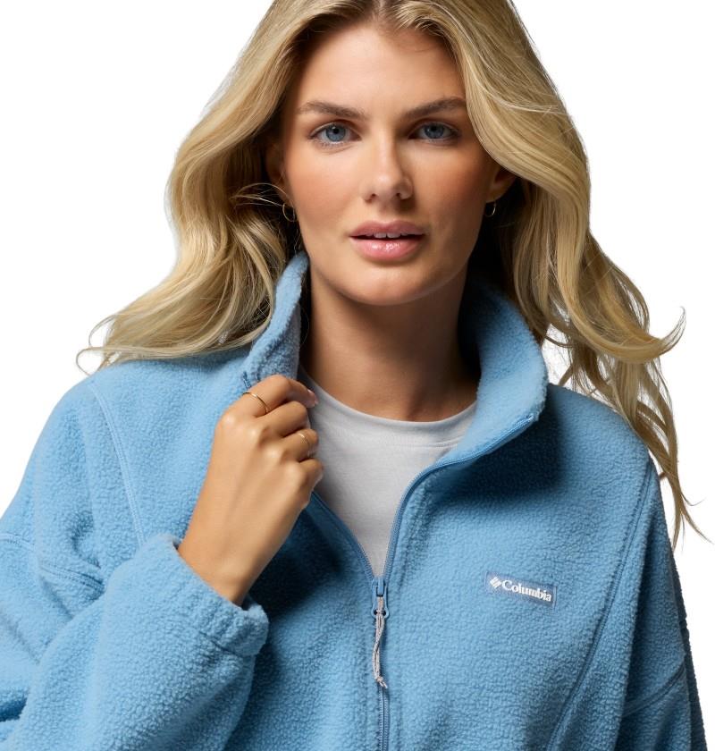 Timber Meadow Mtr Fleece Half-Zip - Womens - rainy day 1