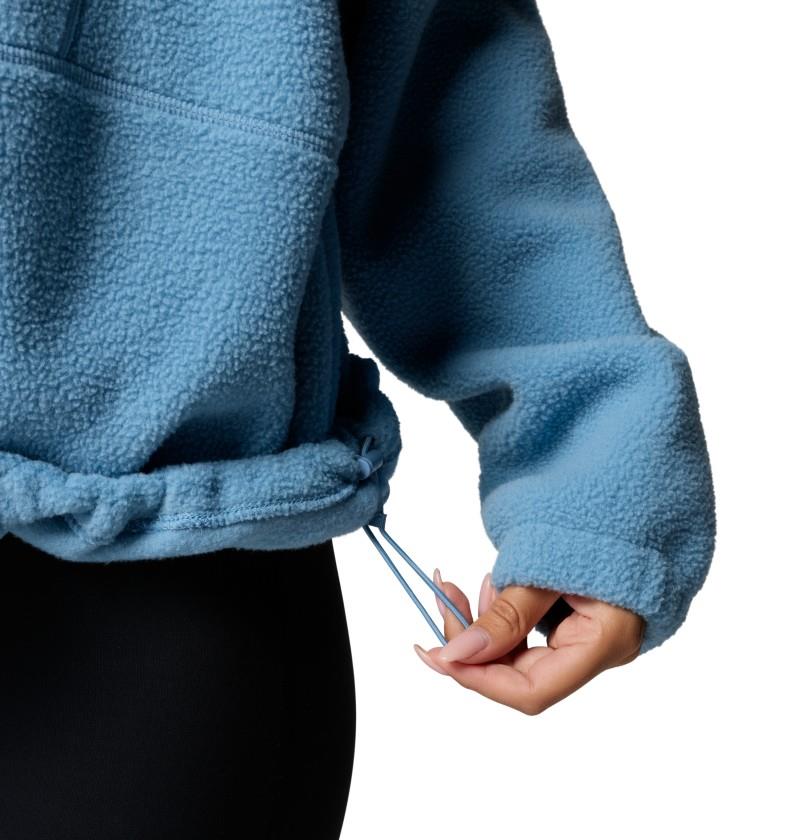 Timber Meadow Mtr Fleece Half-Zip - Womens - rainy day 1
