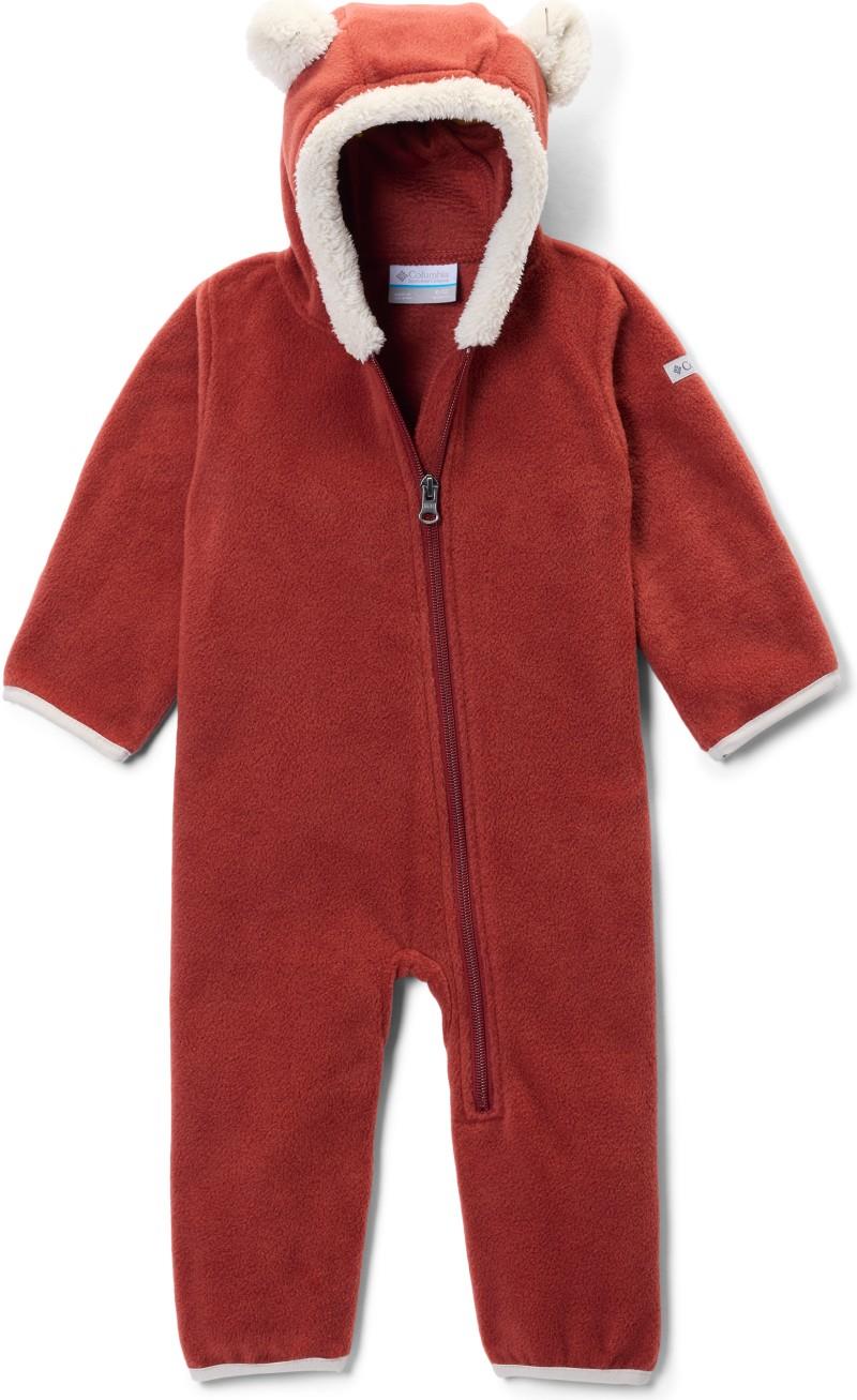 Tiny Bear II Bunting - Infant - red oxide / dark stone 1