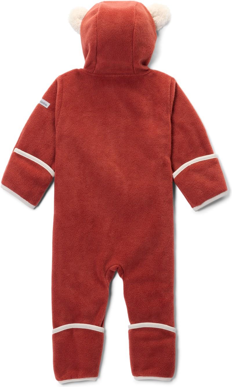 Tiny Bear II Bunting - Infant - red oxide / dark stone 1
