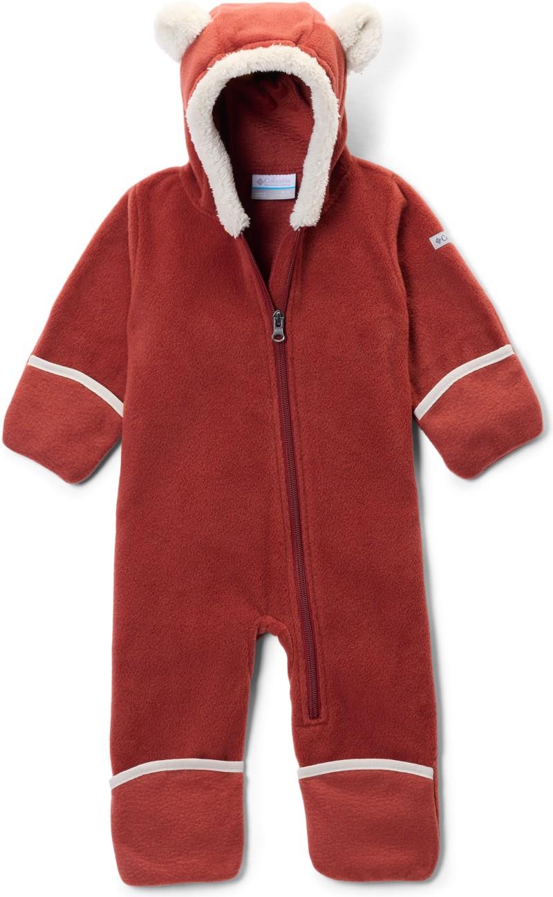 Tiny Bear II Bunting - Infant - red oxide / dark stone 1