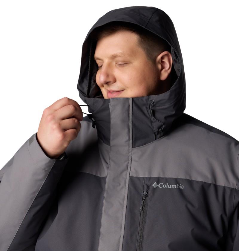 Tipton Peak III Insulated Jacket, Extended - Mens - city grey / shark 1