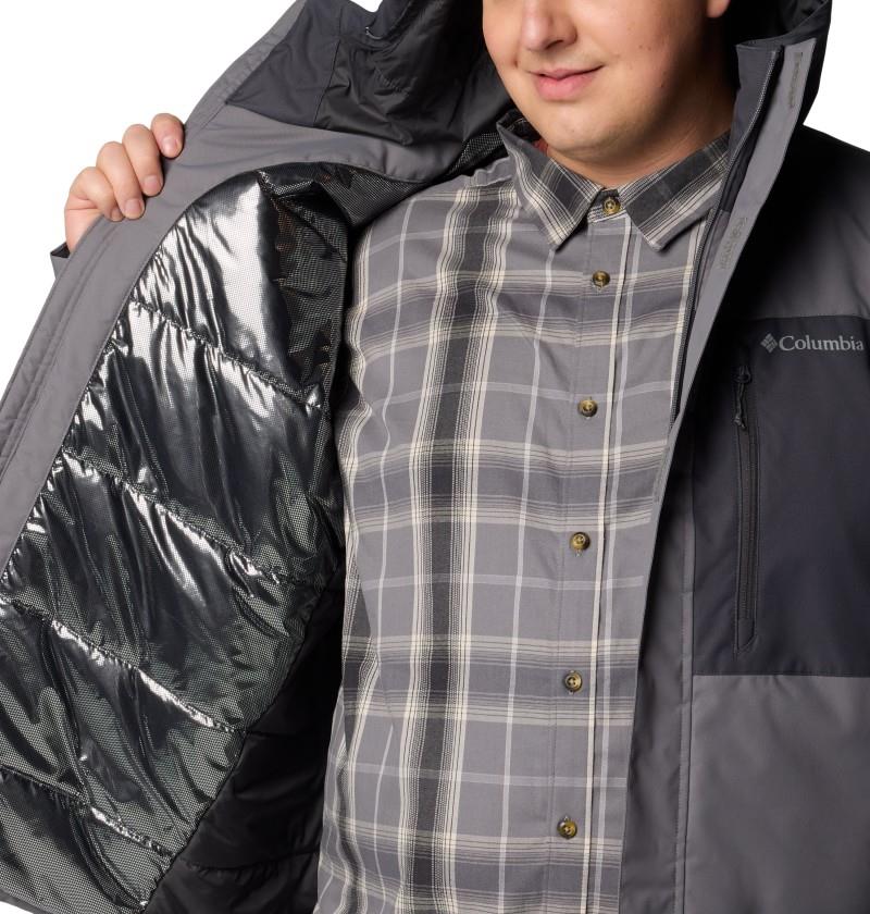 Tipton Peak III Insulated Jacket, Extended - Mens - city grey / shark 1