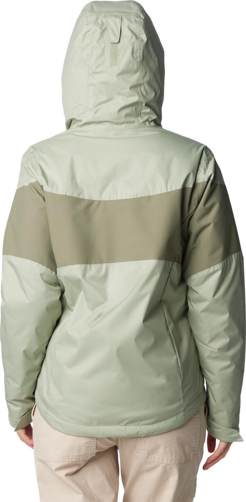 Tipton Peak III Insulated Jacket, Extended - Womens - Safari / Stone Green 2