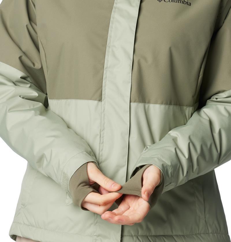 Tipton Peak III Insulated Jacket, Extended - Womens - Safari / Stone Green 7