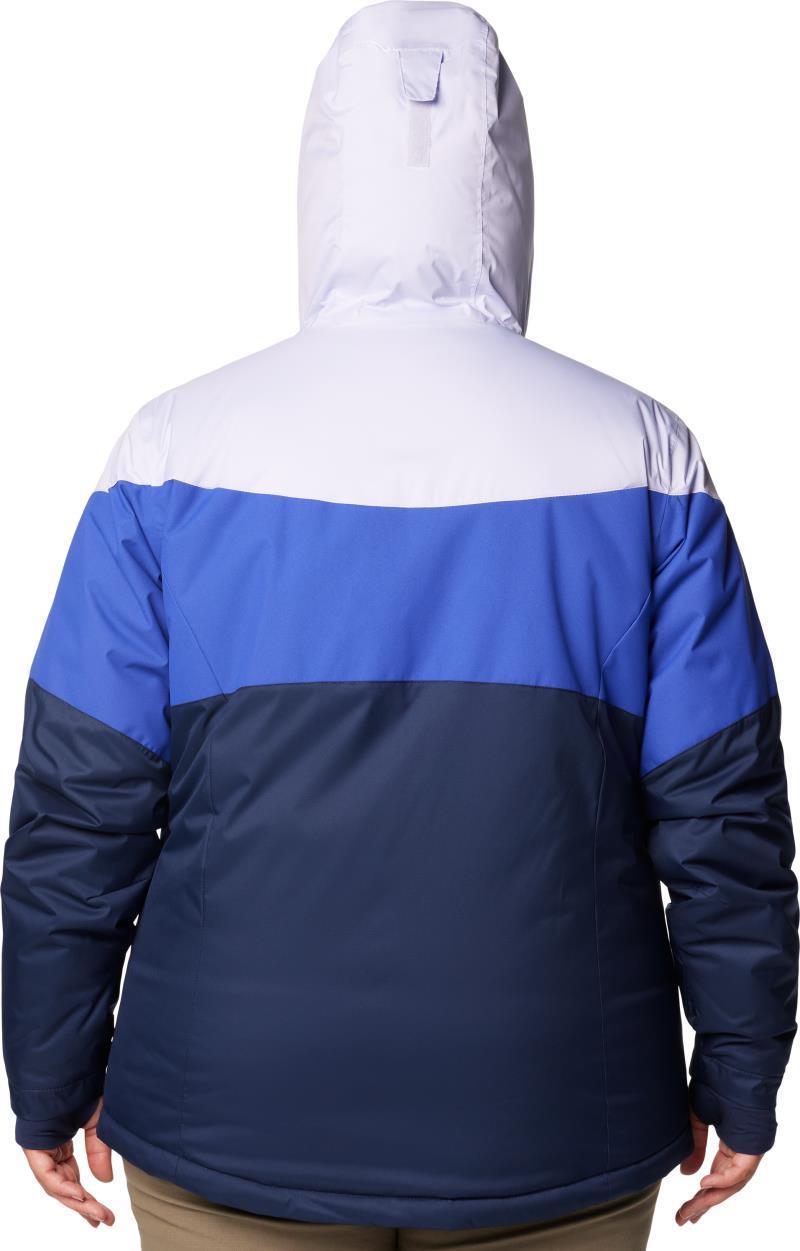 Tipton Peak III Insulated Jacket, Extended - Womens - Snowdrift / Clematis Blue / Collegiate Navy 5