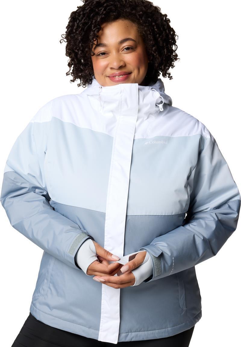 Tipton Peak III Insulated Jacket, Extended - Womens - White / Cirrus Grey Dobby / Tradewinds Gry 3