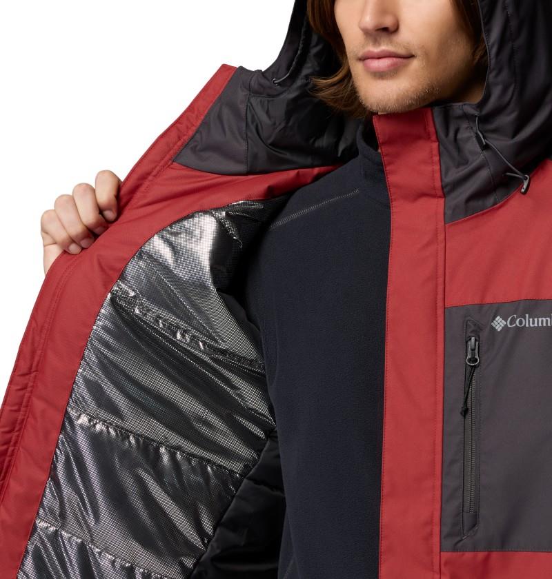 Tipton Peak III Insulated Jacket, Tall - Mens - red oxide / shark 1