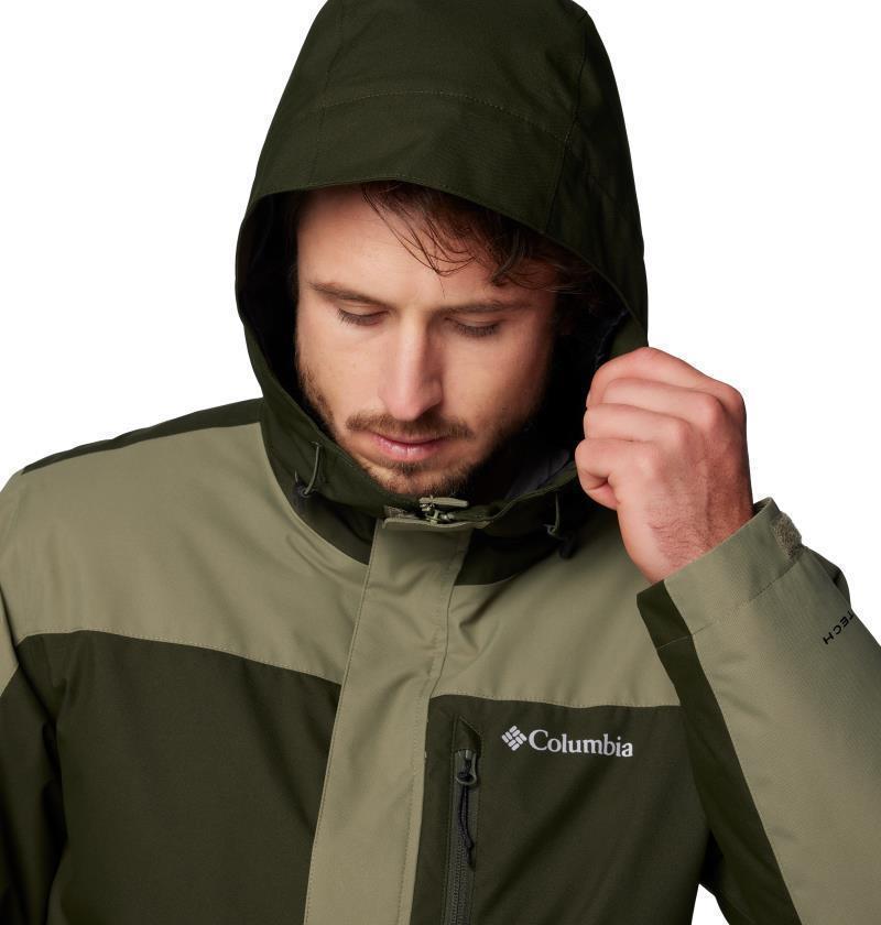 Tipton Peak III Insulated Jacket - Mens - stone green / greenscape 1