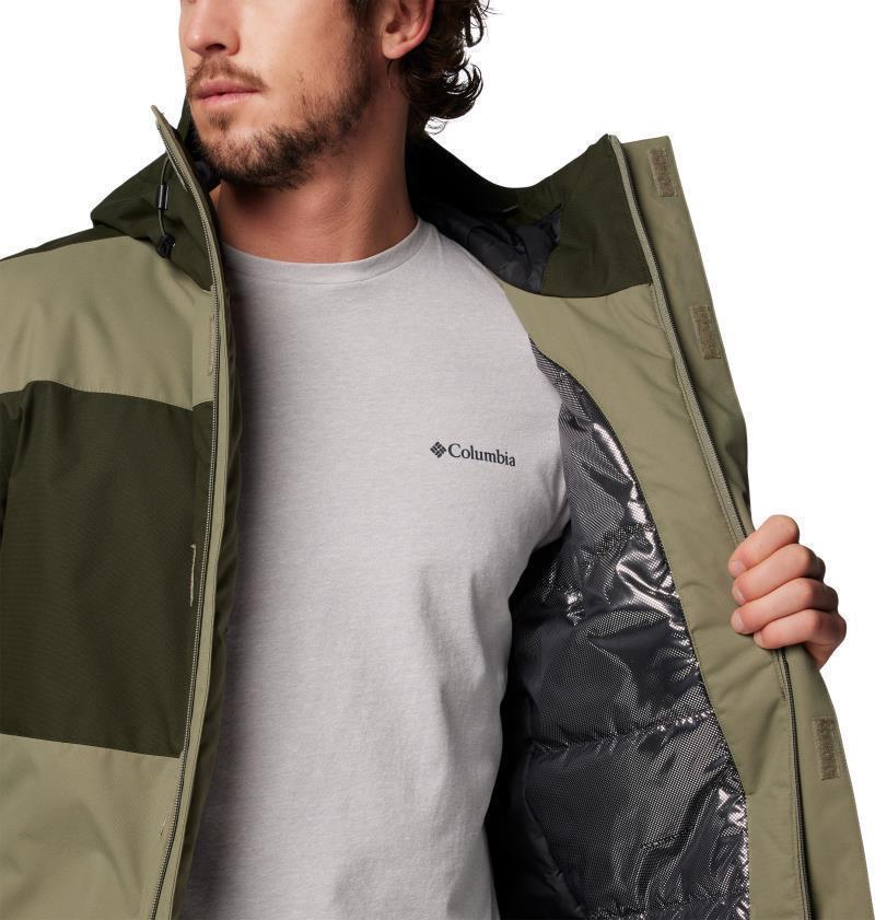 Tipton Peak III Insulated Jacket - Mens - stone green / greenscape 1