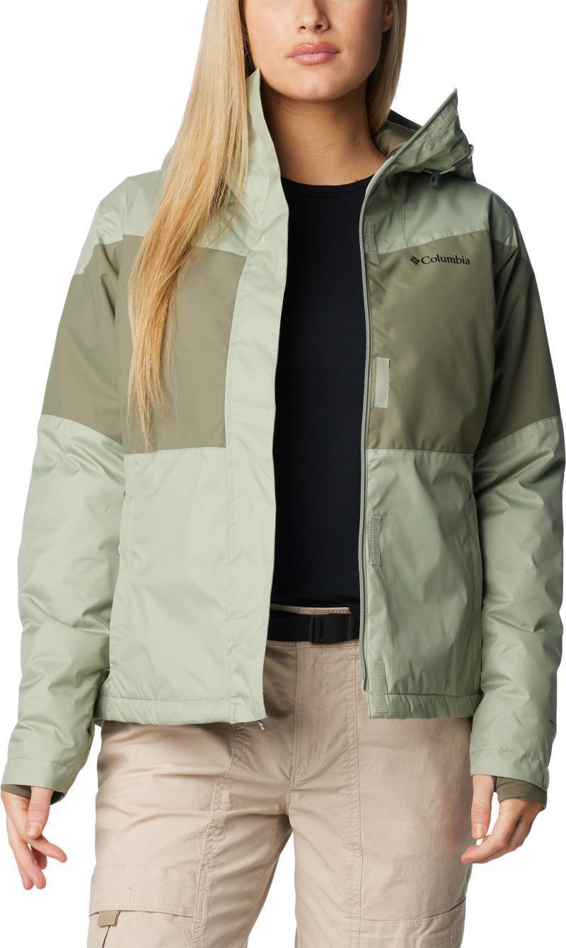 Tipton Peak III Insulated Jacket - Womens - Safari / Stone Green 4