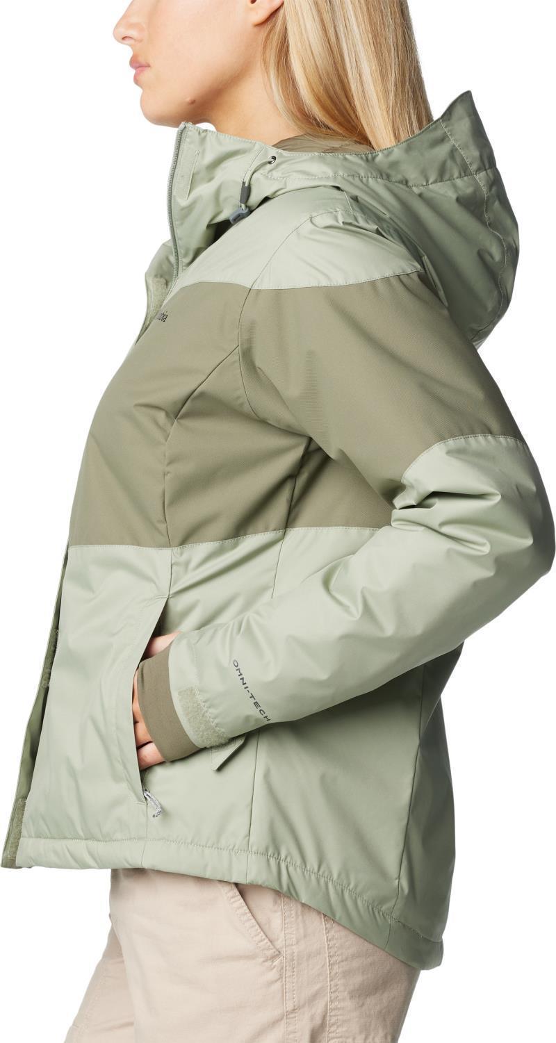 Tipton Peak III Insulated Jacket - Womens - Safari / Stone Green 5