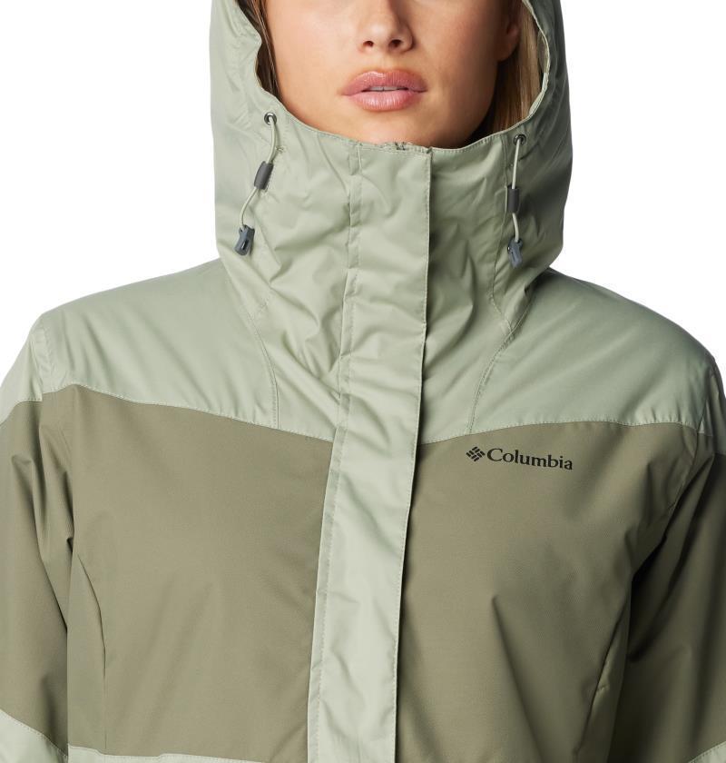 Tipton Peak III Insulated Jacket - Womens - Safari / Stone Green 6