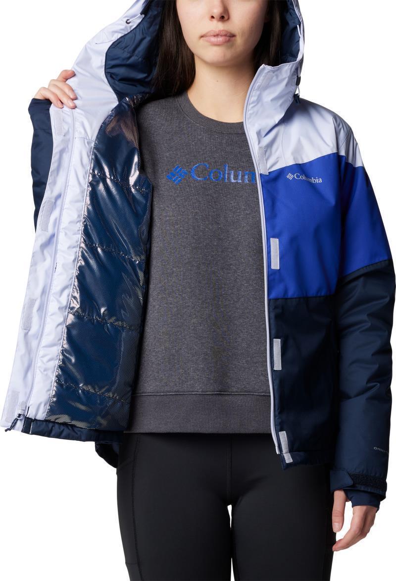 Tipton Peak III Insulated Jacket - Womens - Snowdrift / Clematis Blue / Collegiate Navy 3