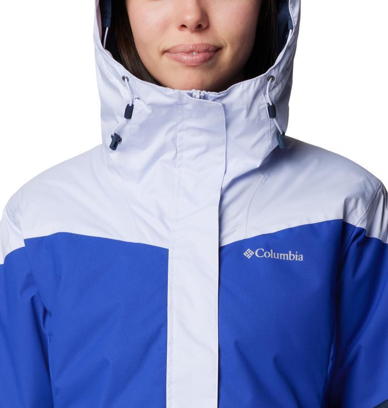 Tipton Peak III Insulated Jacket - Womens - Snowdrift / Clematis Blue / Collegiate Navy 6