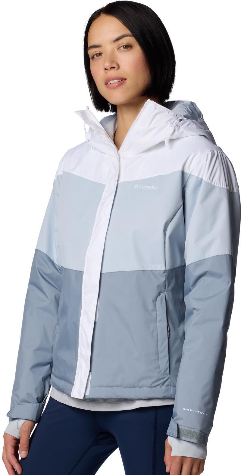 Tipton Peak III Insulated Jacket - Womens - White / Cirrus Grey Dobby / Tradewinds Gry 2