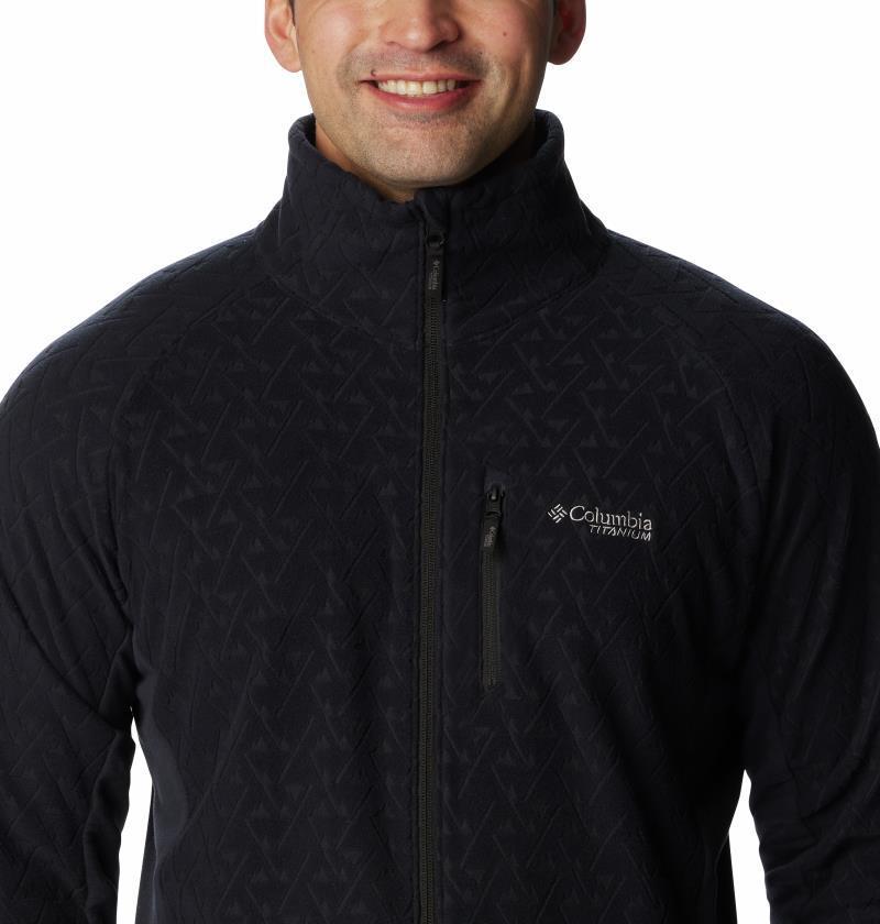 Titan Pass 3.0 Full Zip Fleece - Mens - Black 4