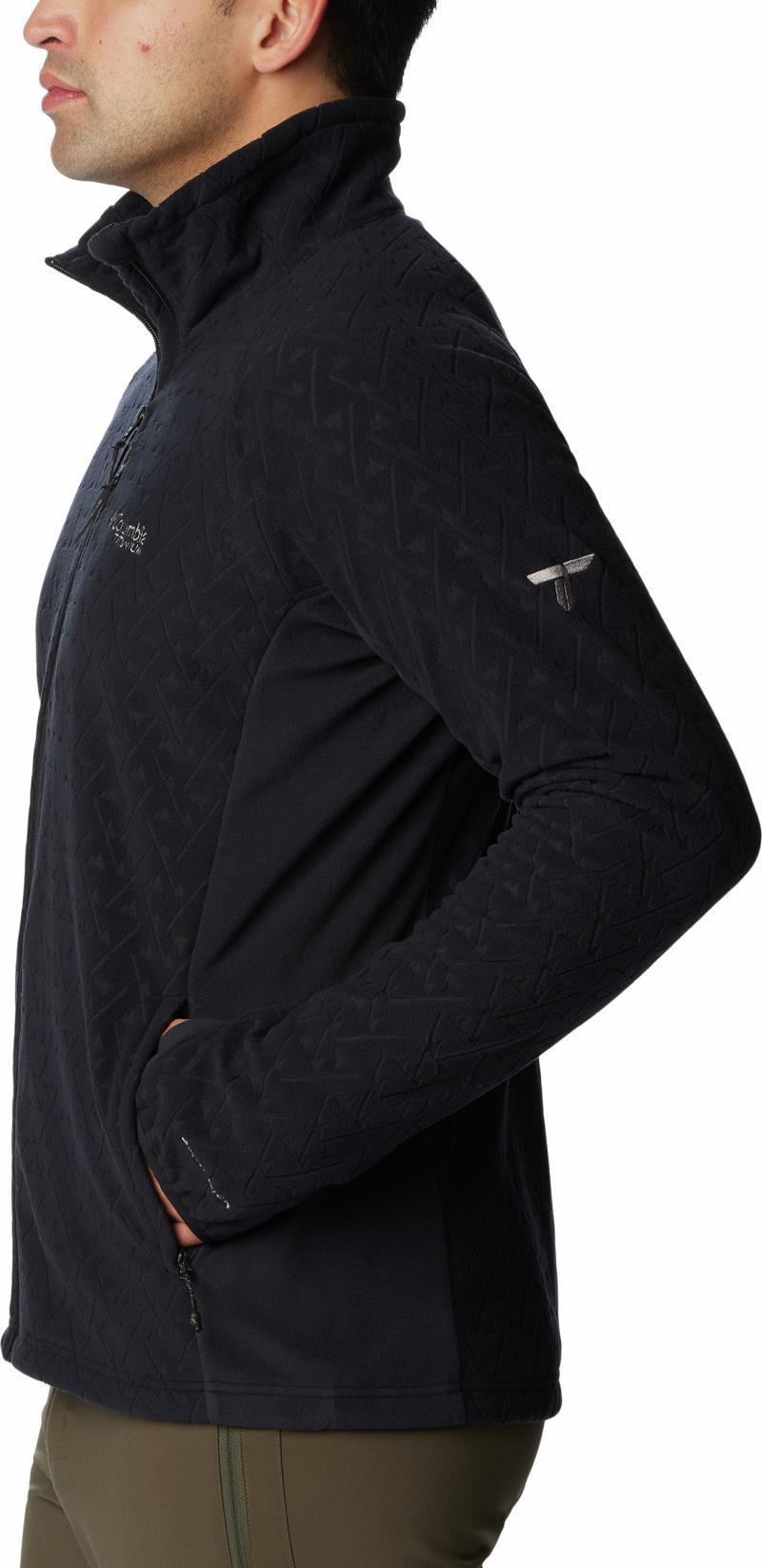 Titan Pass 3.0 Full Zip Fleece - Mens - Black 5