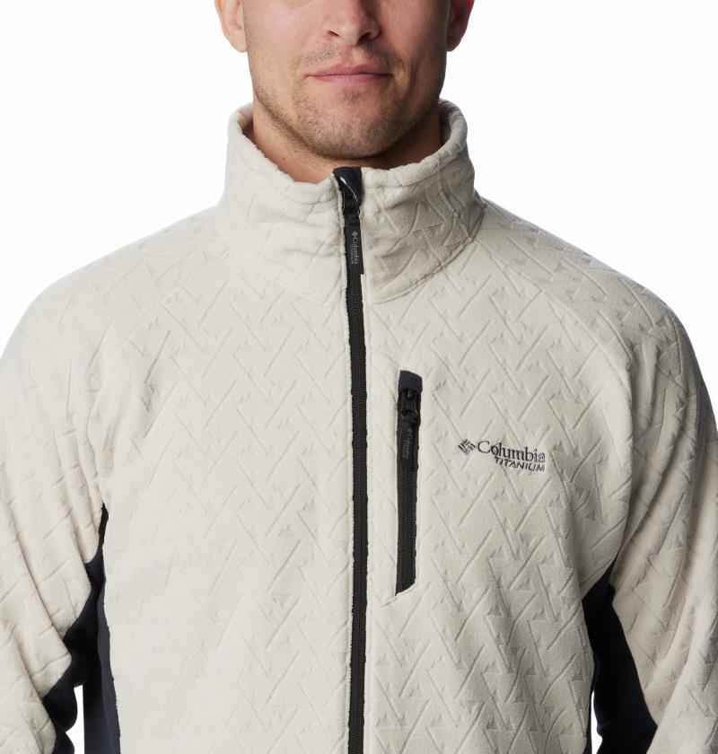 Titan Pass 3.0 Full Zip Fleece - Mens - Dark Stone / Black 4