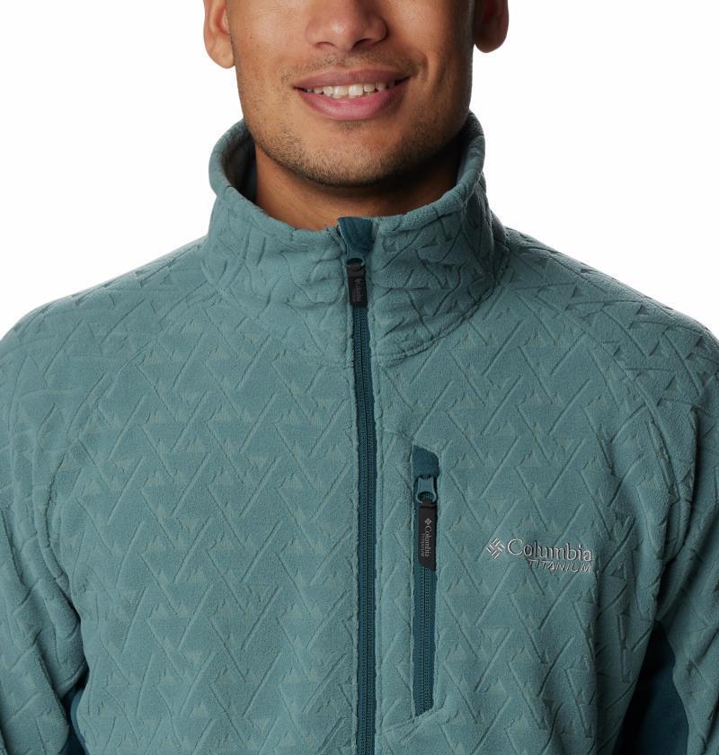 Titan Pass 3.0 Full Zip Fleece - Mens - Metal / Night Wave 4