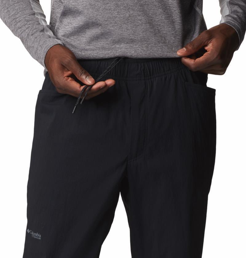 Titan Pass Lightweight Pants, Reg - Mens - Black 4