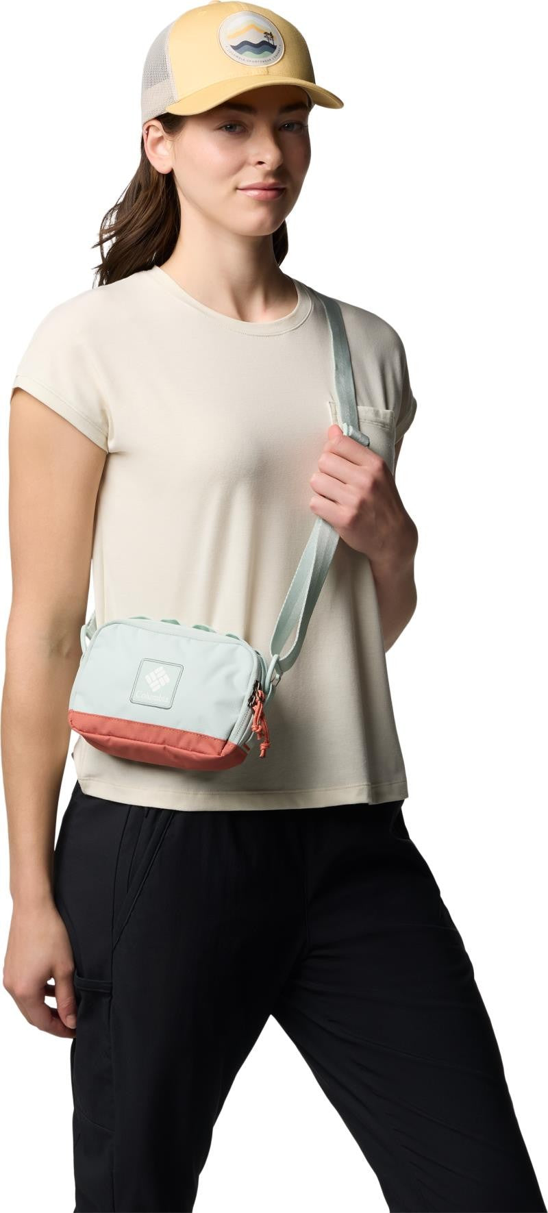 Trail Traveler Crossbody Bag - canoe / river blue 1