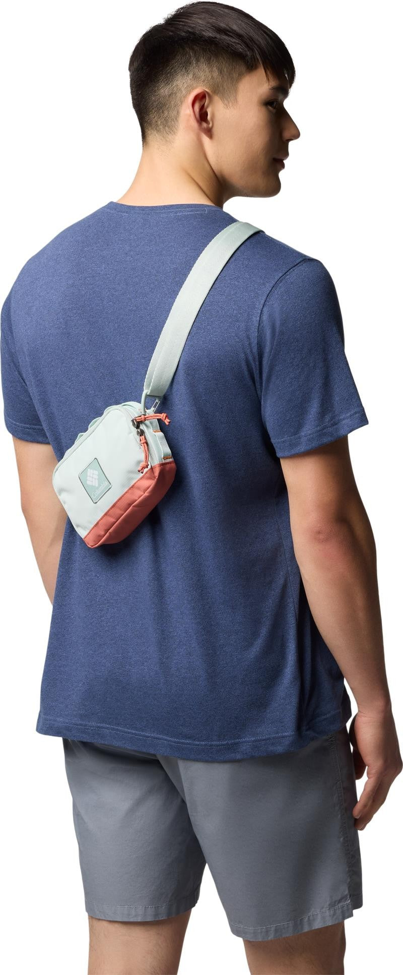 Trail Traveler Crossbody Bag - cool green / mars 1