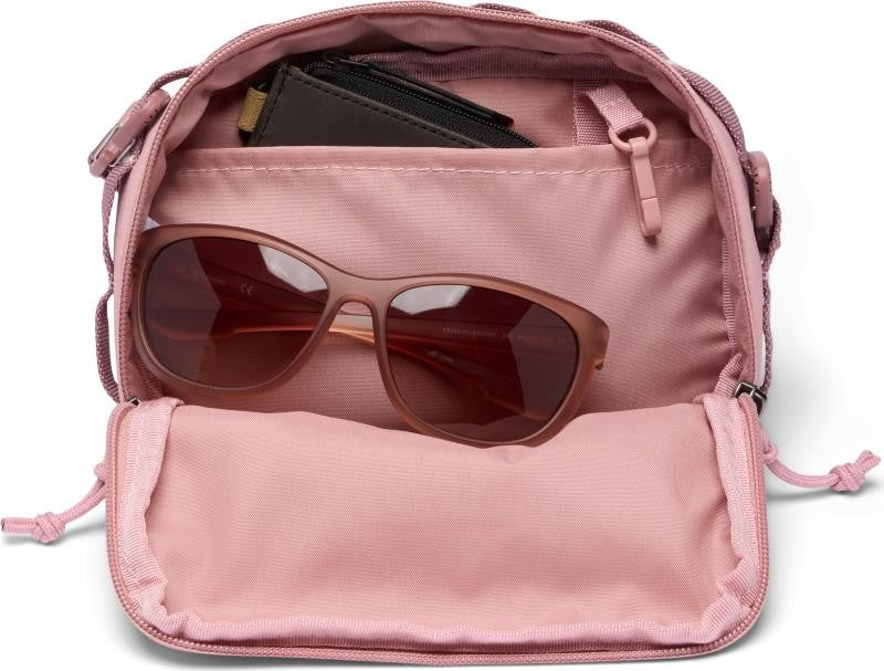 Trail Traveler Crossbody Bag - eraser pink / fig / lemon wash 1