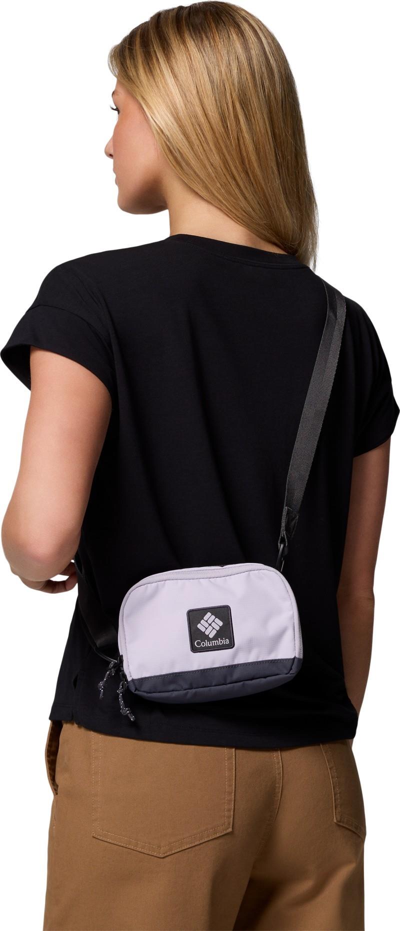 Trail Traveler Crossbody Bag - lavender pearl / shark 1