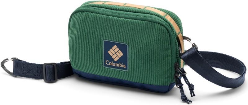 Trail Traveler Crossbody Bag - rain forest corduroy / collegiate navy 1