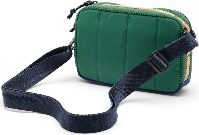 Trail Traveler Crossbody Bag - rain forest corduroy / collegiate navy 1
