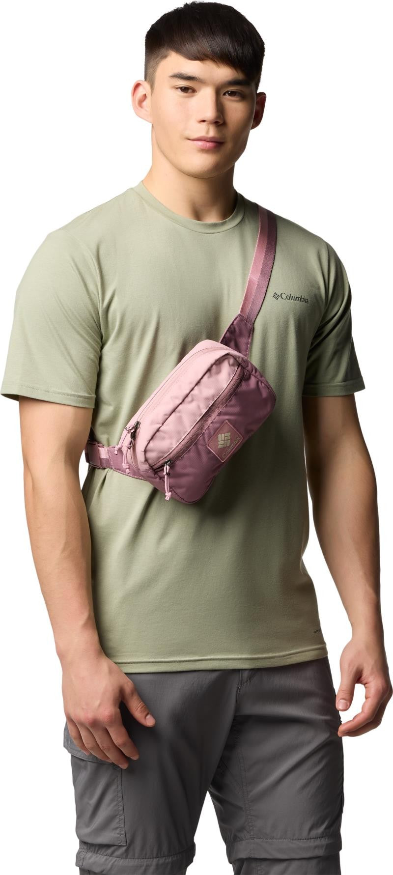 Trail Traveler Hip Pack - eraser pink / fig / lemon wash 1