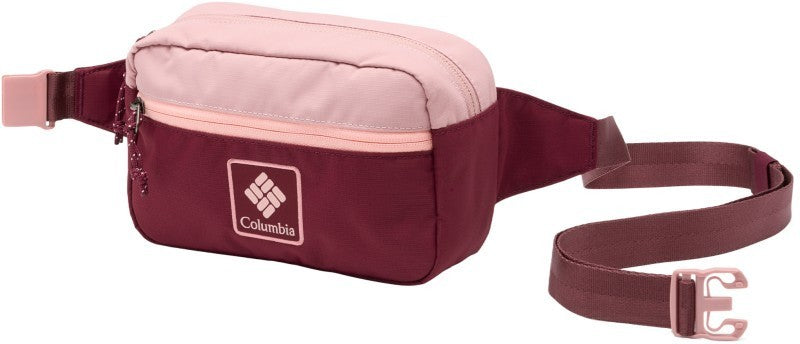 Trail Traveler Hip Pack - rich wine / eraser pink 1