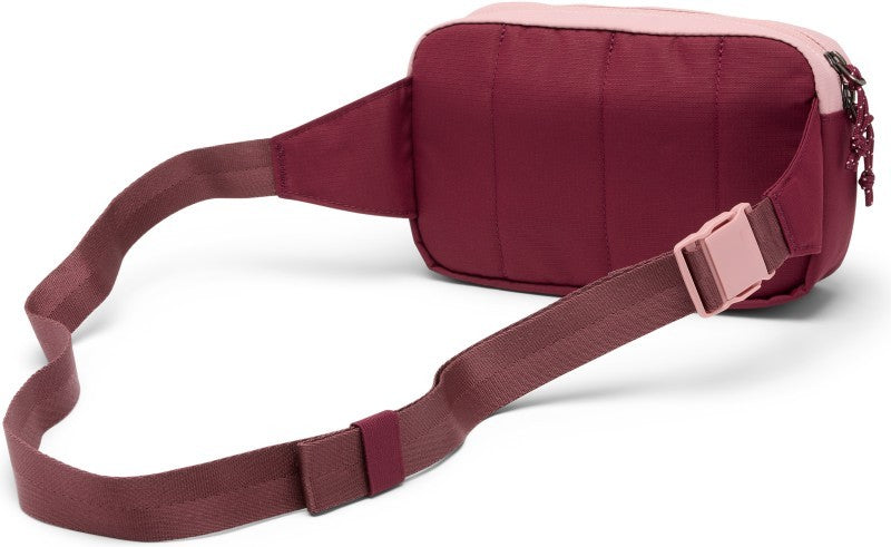 Trail Traveler Hip Pack - rich wine / eraser pink 1