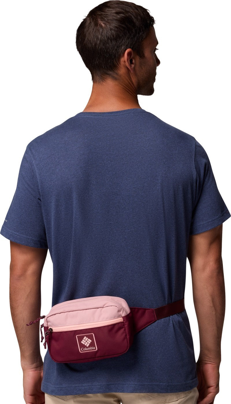 Trail Traveler Hip Pack - rich wine / eraser pink 1