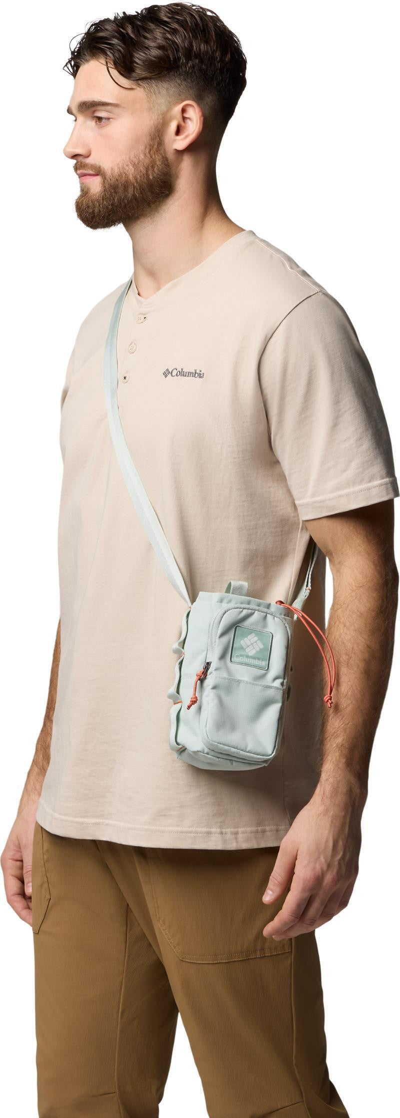 Trail Traveler Water Bottle Sling - cool green 1