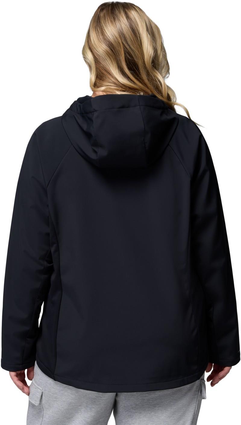 Trailborne Softshell, Extended - Womens - black 1