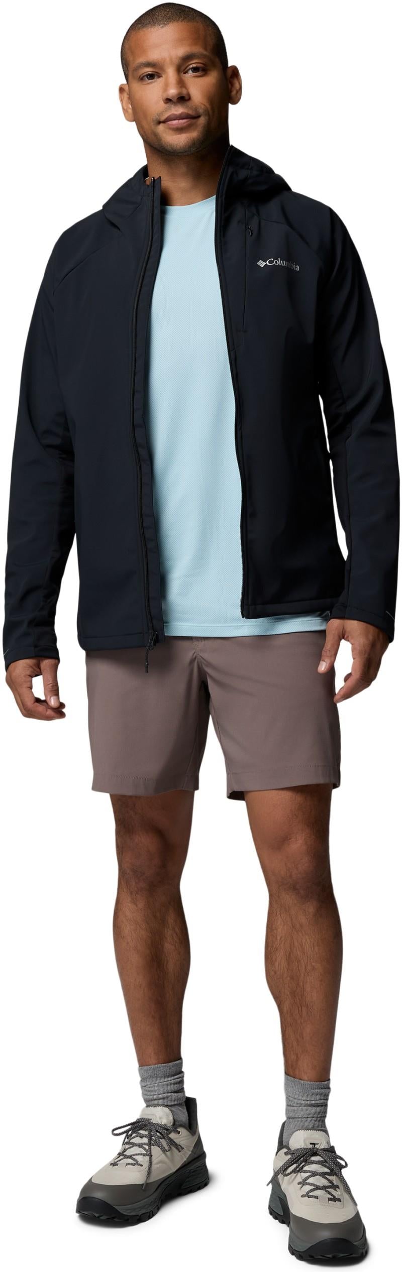Trailborne Softshell - Mens - black 1