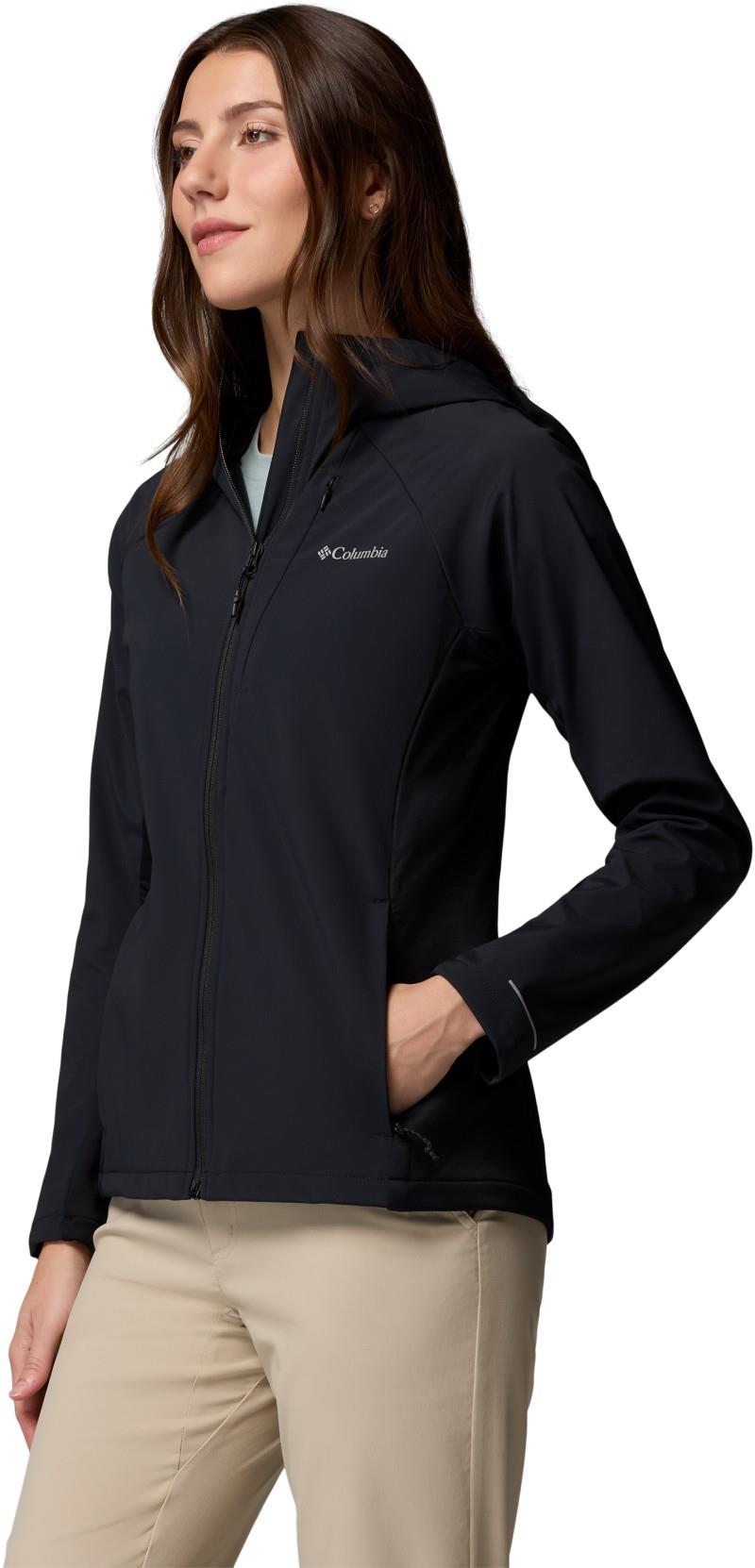 Trailborne Softshell - Womens - black 1
