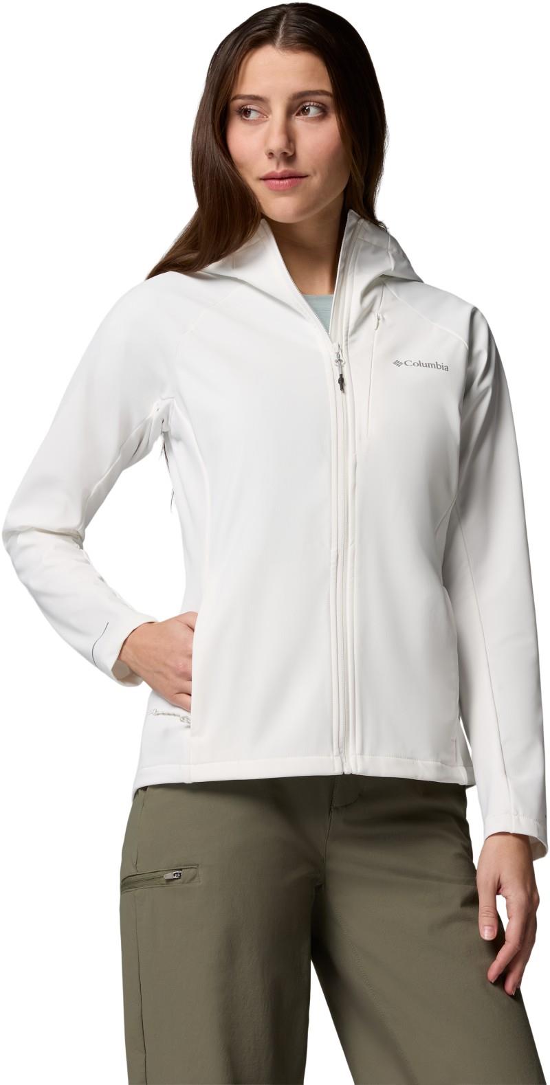 Trailborne Softshell - Womens - sea salt 1