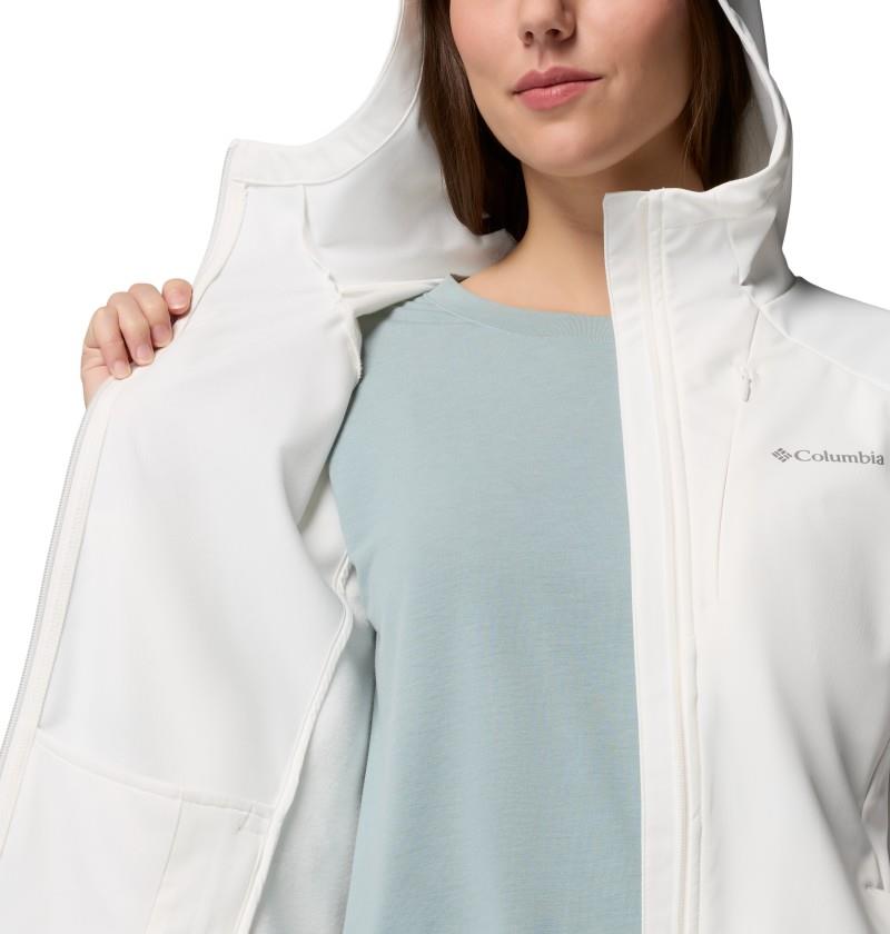 Trailborne Softshell - Womens - sea salt 1