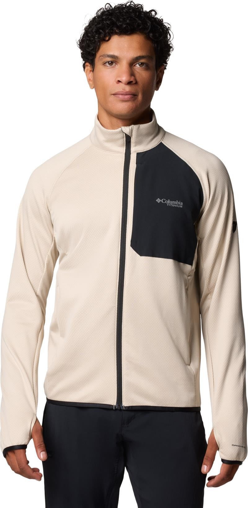 Triple Canyon Grid Fleece Full-Zip II - Mens - dark stone / black 1