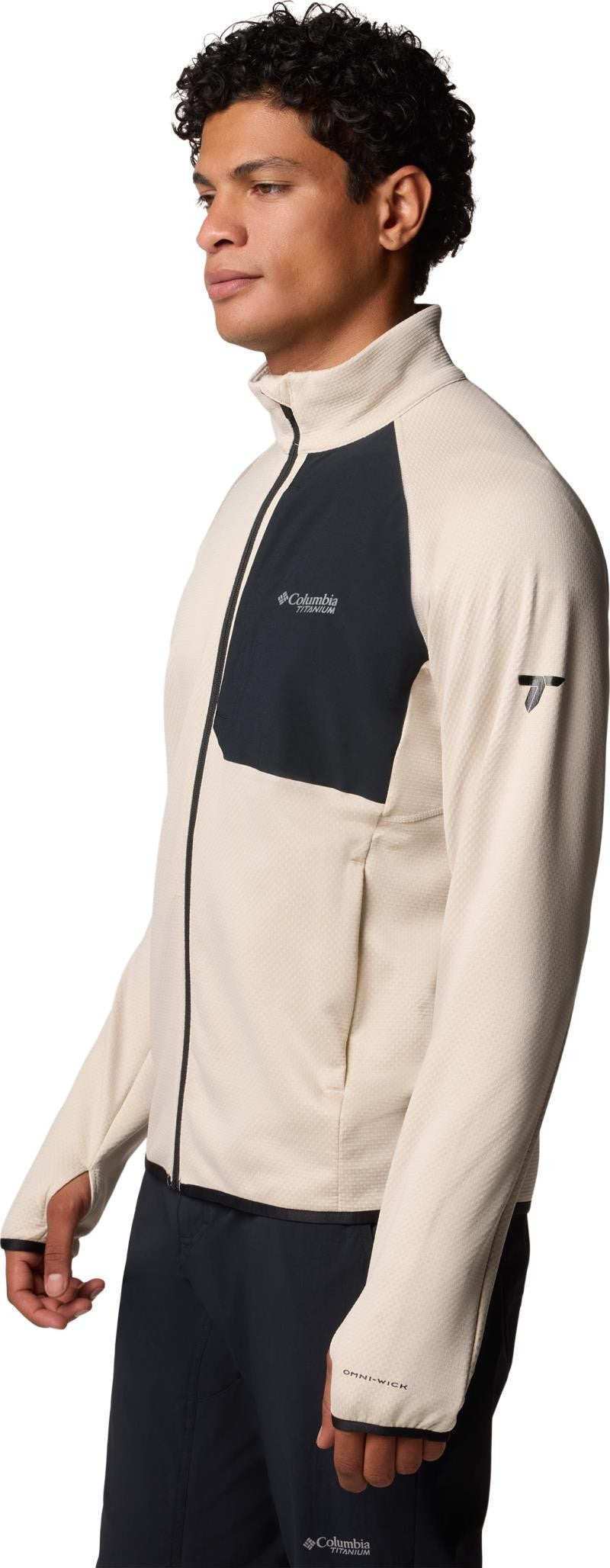 Triple Canyon Grid Fleece Full-Zip II - Mens - dark stone / black 1