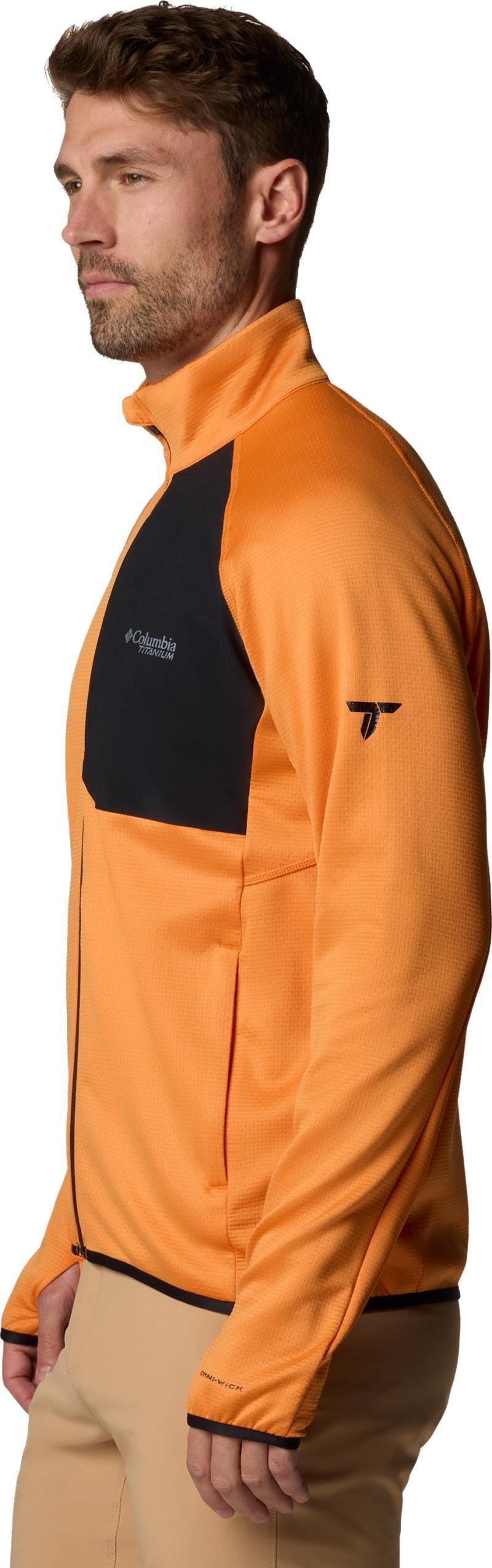Triple Canyon Grid Fleece Full-Zip II - Mens - koi / black 1