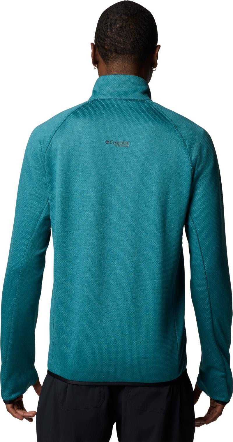 Triple Canyon Grid Fleece Full-Zip II - Mens - river blue / black 1