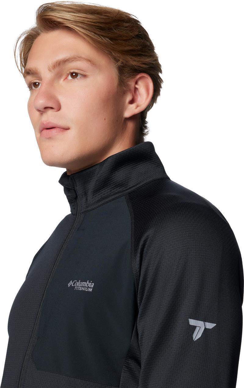 Triple Canyon Grid Fleece Full Zip II - Mens - black 1