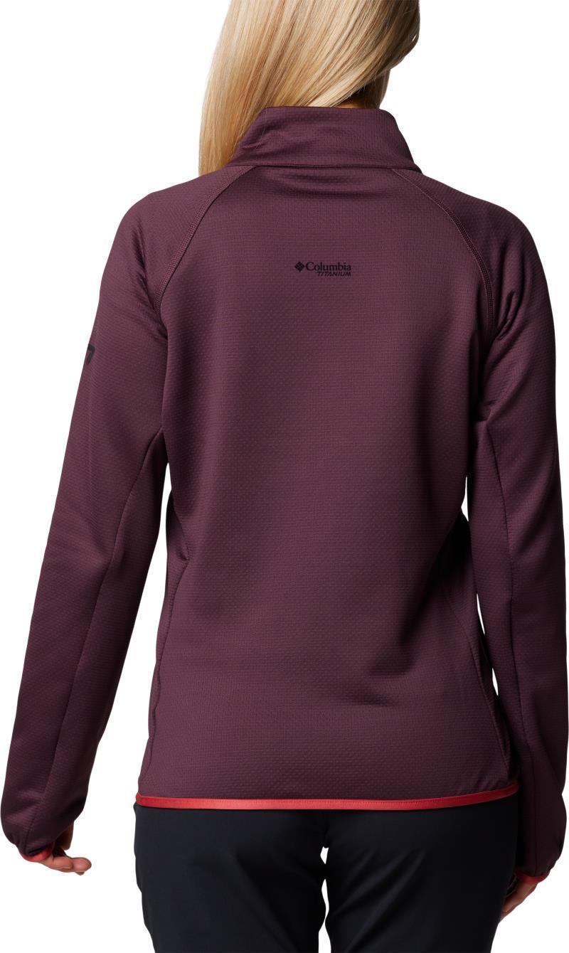Triple Canyon Grid Fleece Full Zip - Womens - Moonvista / Daredevil 2