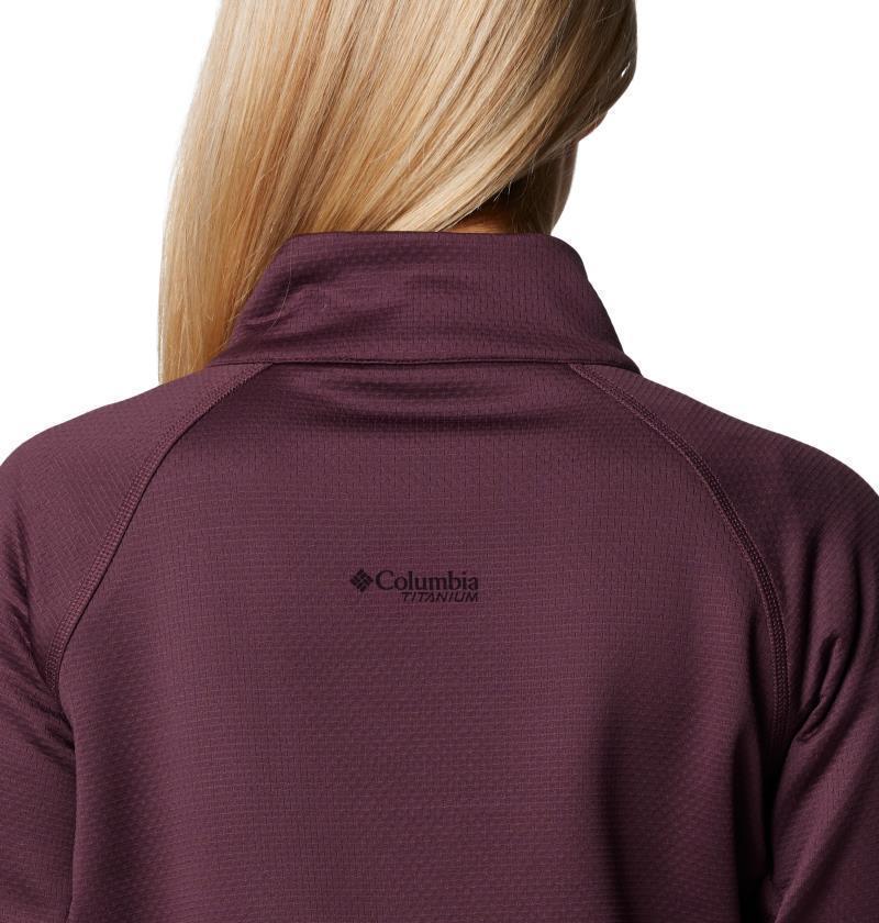 Triple Canyon Grid Fleece Full Zip - Womens - Moonvista / Daredevil 3